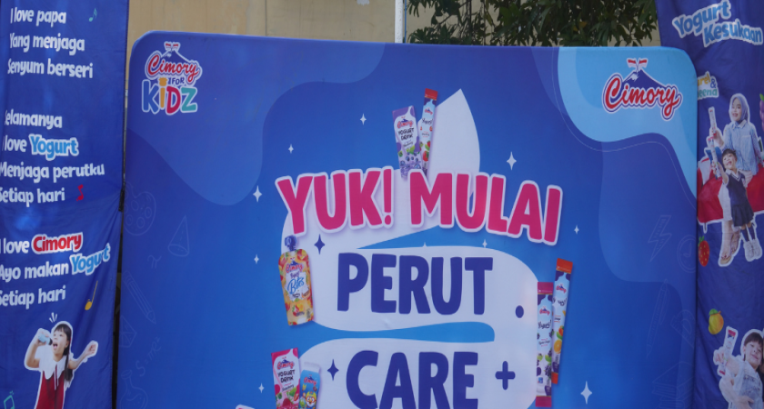 Cimory Hadirkan Edukasi Gizi dan Yogurt Gratis bagi Siswa MI Al-Qodir