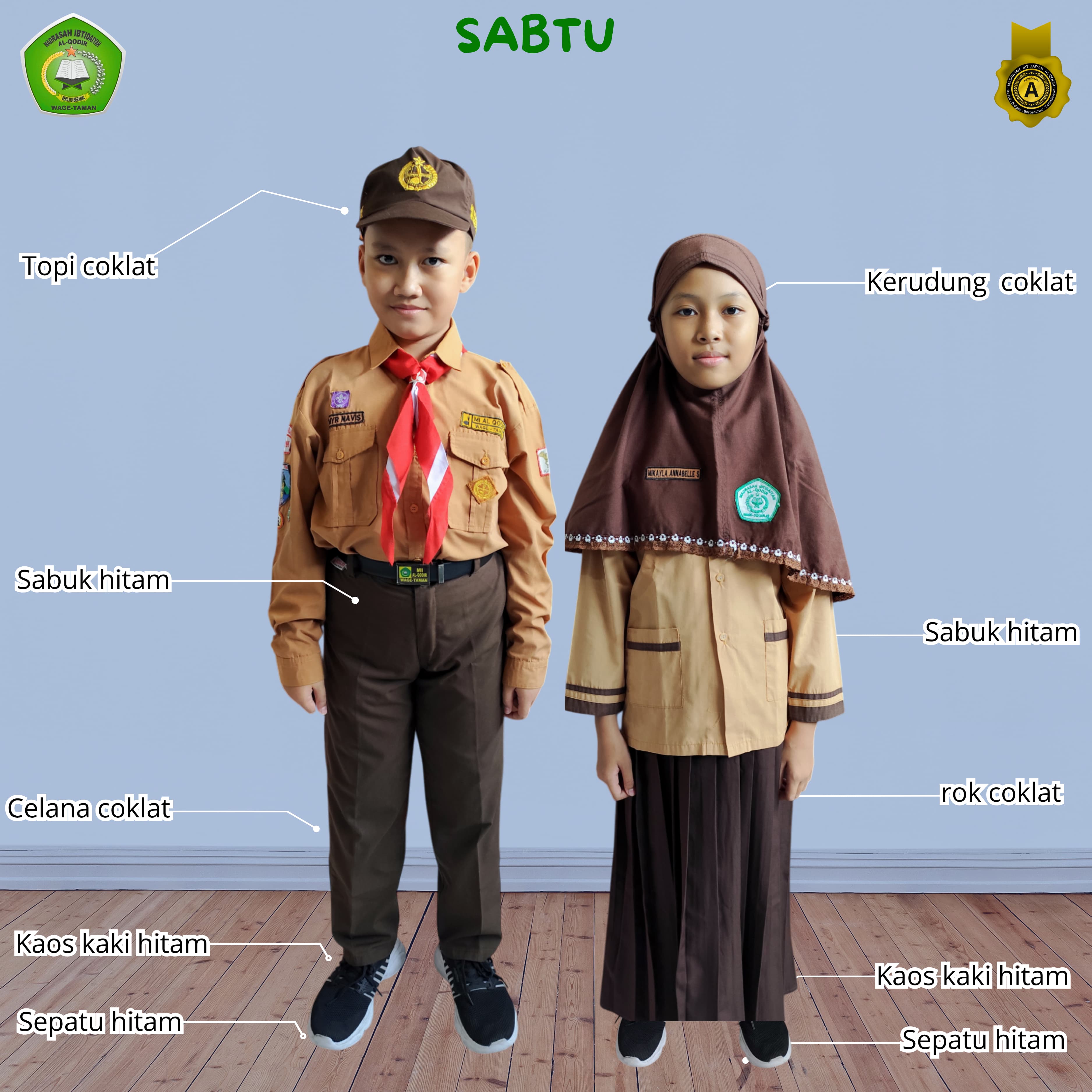seragam hari sabtu