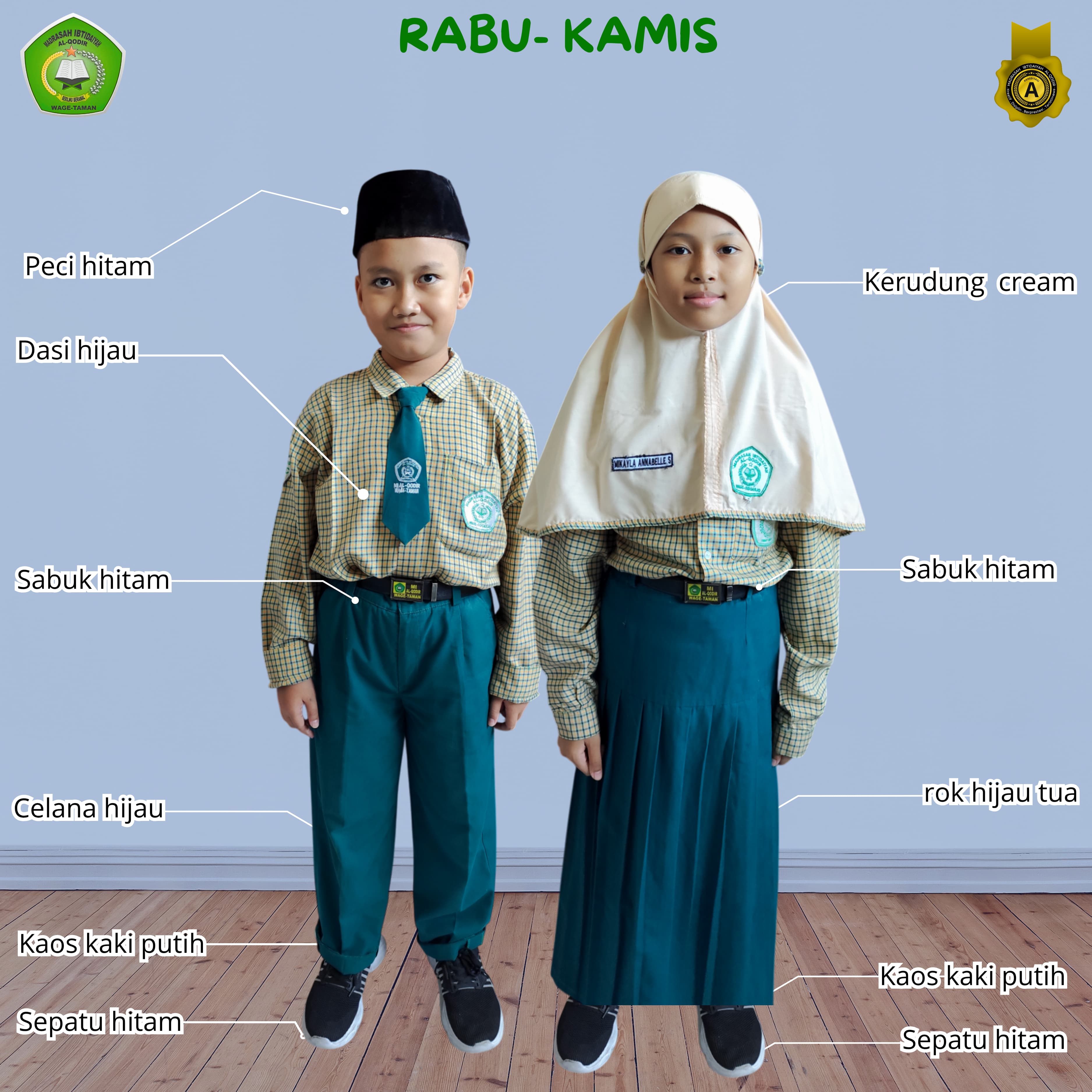 seragam hari rabu-kamis