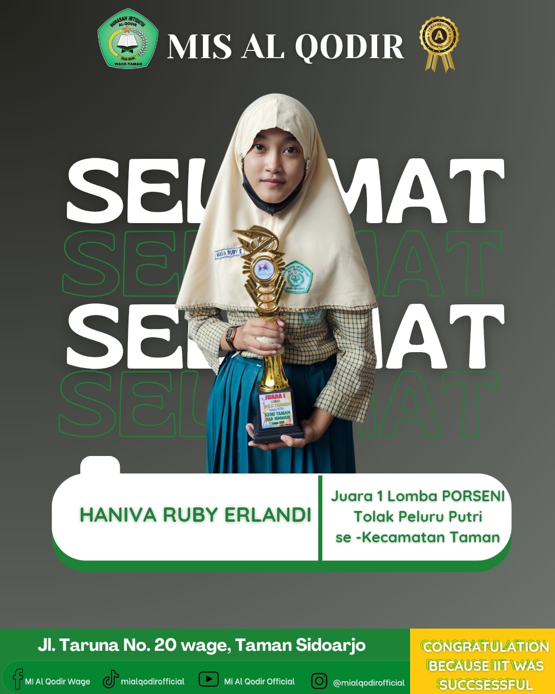 PRESTASI LOMBA TOLAK PELURU