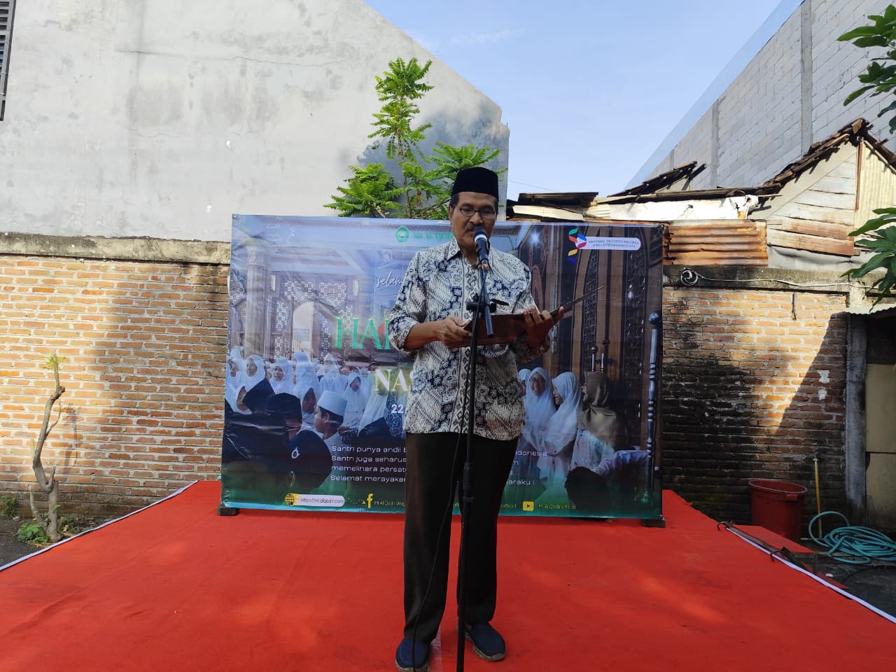 Upacara Hari Santri Nasional 2025 di Yayasan Al Qodir