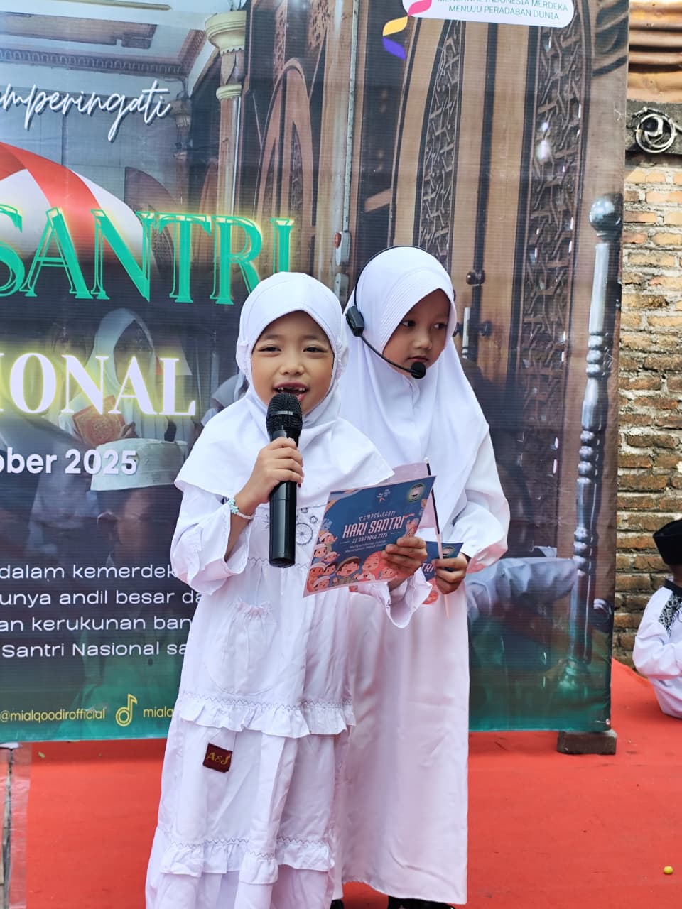 Upacara Hari Santri Nasional 2025 di Yayasan Al Qodir