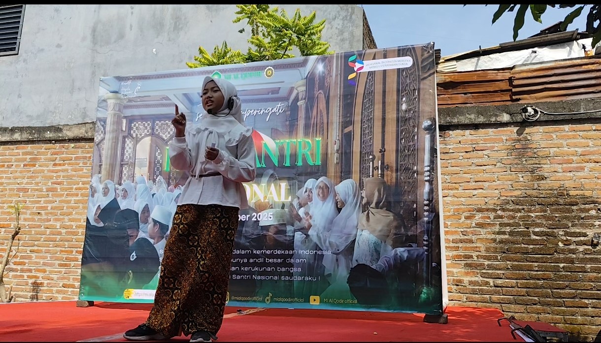 Upacara Hari Santri Nasional 2025 di Yayasan Al Qodir