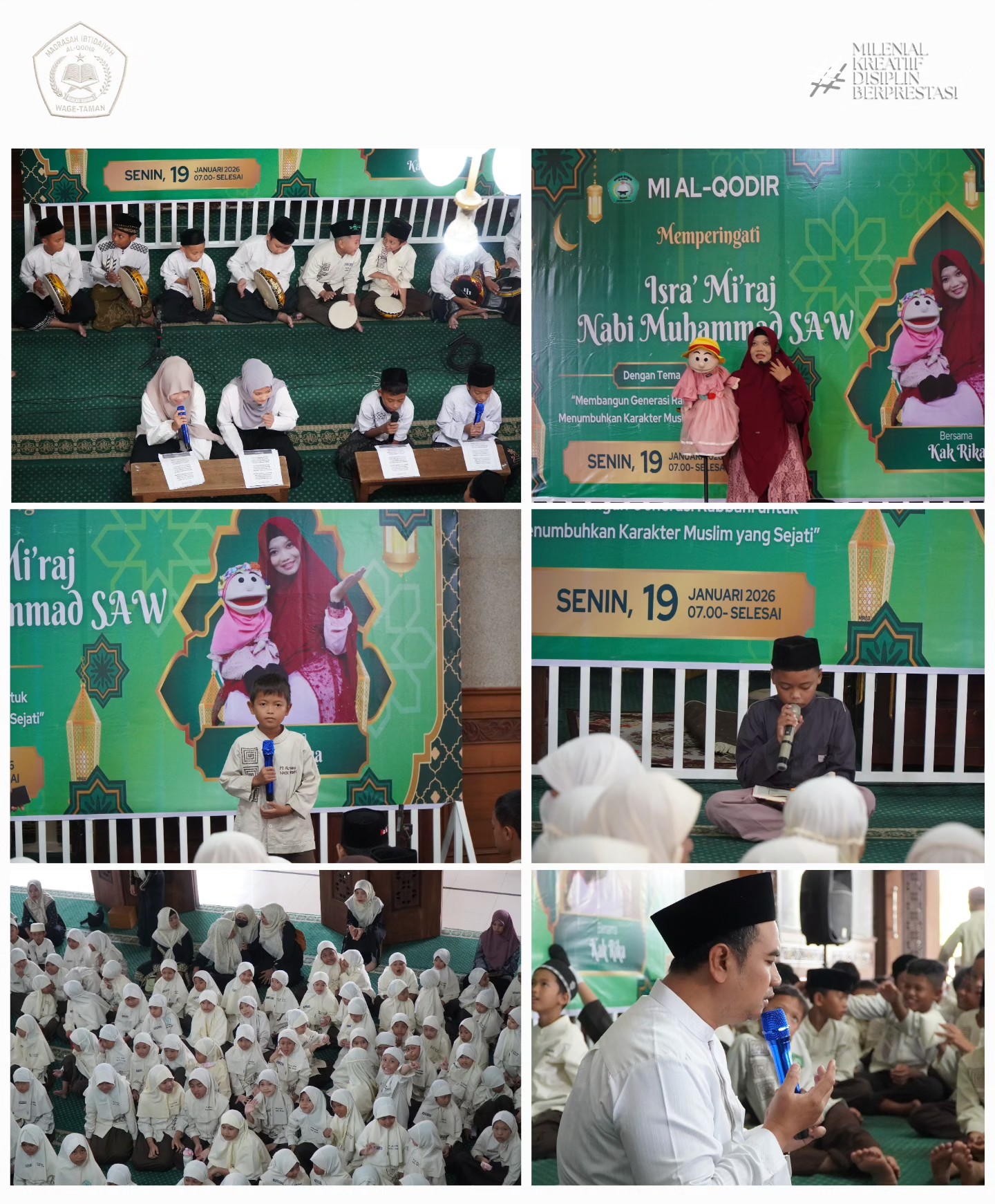 MI Al Qodir Peringati Isra&rsquo; Mi&rsquo;raj Nabi Muhammad SAW dengan Khidmat