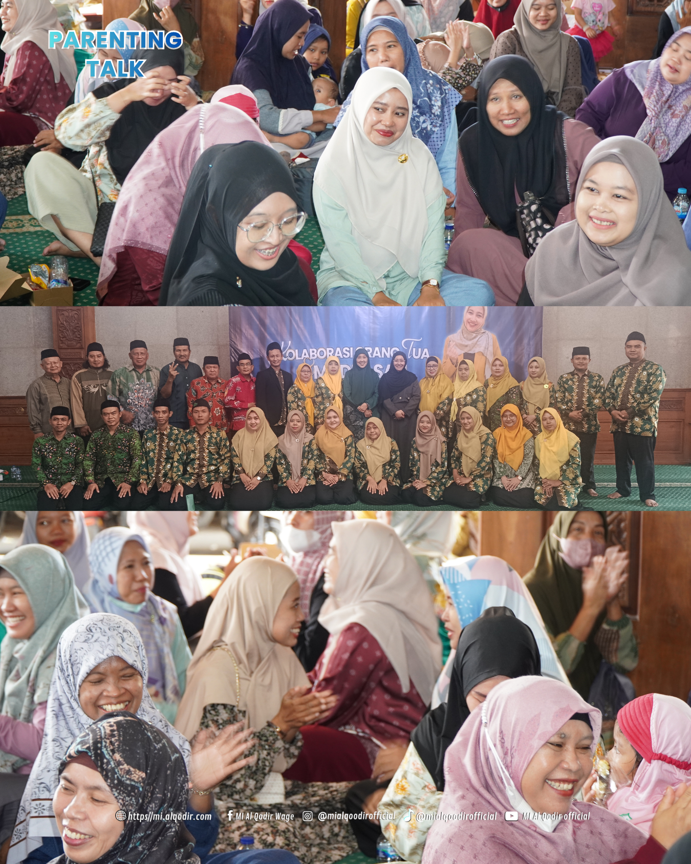 wali murid serta jajaran guru MI Al-Qodir